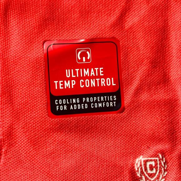 CHAPS Brand New Red Polo with Temperature Control - Picture 8 of 11